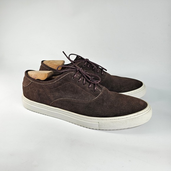 Beckett Simonon Other - Beckett Simonon Conti Sneakers Suede Mens 11 Casual Old Money Waxed Laces Brown